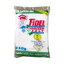 FIDEL IODIZED SALT (FREE FLOWING) 250gx48's