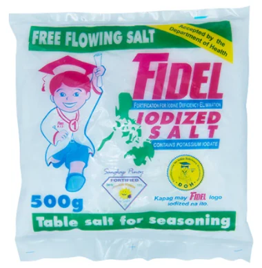FIDEL IODIZED SALT (FREE FLOWING) 500gx24's