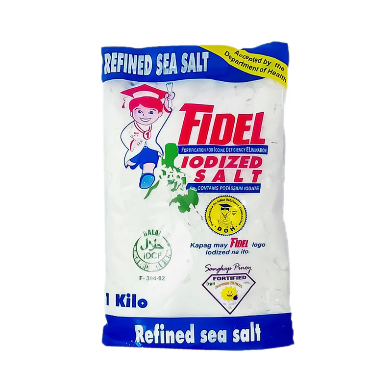 [FPGMC] FIDEL IODIZED SALT (REFINED) 1kgx12's